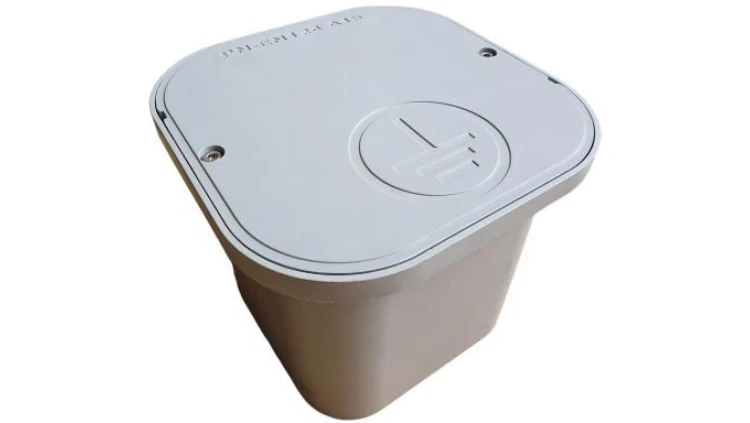 Skrzynka na złącze odgromowe, gruntowa IK10, EN124, 200x200x165mm