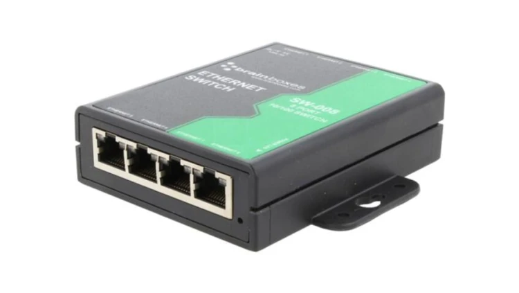 SW-008 Switch Ethernet, (niezarządzalny), liczba portów: 8, 5÷30V DC, RJ45
