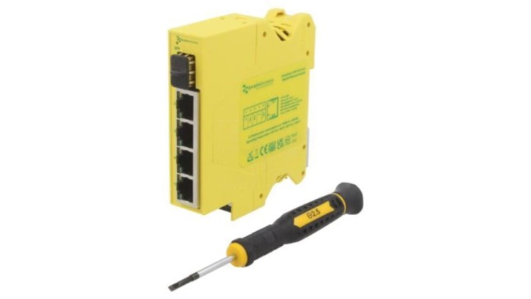SW-584 Switch Ethernet, (niezarządzalny), liczba portów: 5, 5÷30V DC