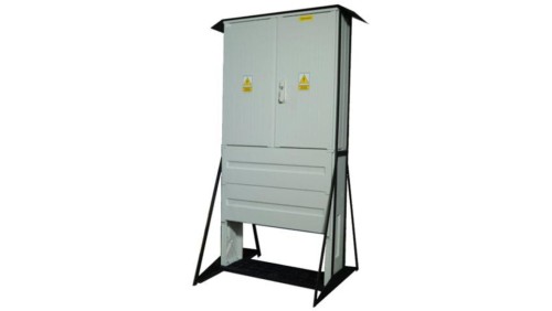 Złącze kablowe EZK 400A2/2x400A + 3x160A/L, wyłącznik główny, przycisk bezpieczeństwa, licznik energii