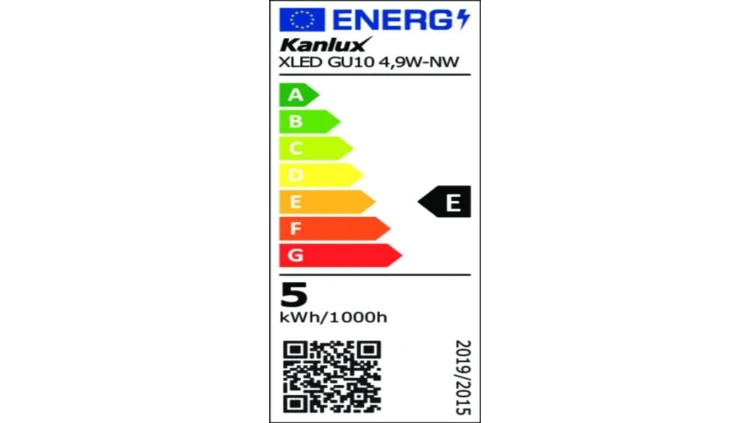 Żarówka LED GU10 XLED GU10 4,9W-NW 550lm 4000K barwa neutralna 3 lata Gwarancji 38411