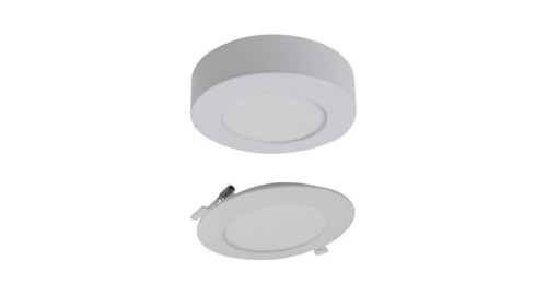 Oprawa downlight CCT 2w1 z ramka 6W 540lm IP20 okrągły biały EC61079