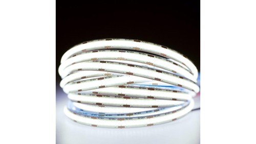 Taśma LED Pasek COB 12V 250W 9600LED Zimna 8mm 25m