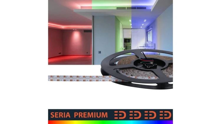 Taśma Premium 12V COB 810ed RGB (5)