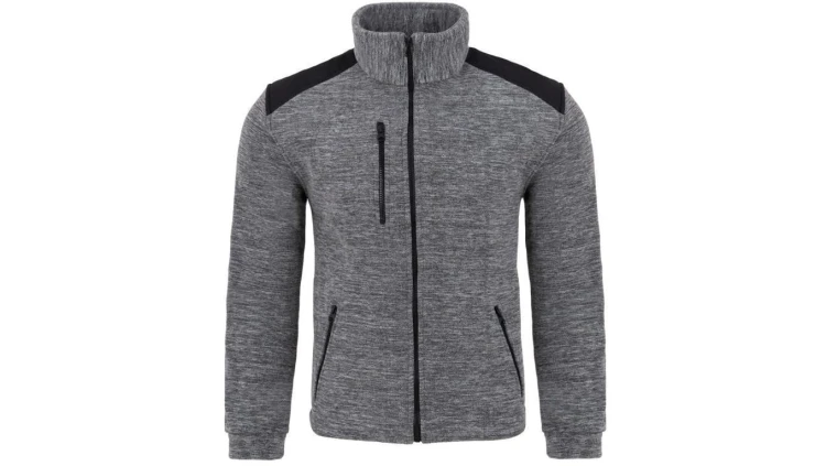 POLAR BHP bluza polarowa SZARY MELANŻ Rozmiar 3XL