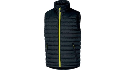 Kamizelka z poliamidu Ripstop powlekanego poliuretanem, kolor Czarno-Żółty, rozmiar: 3XL, GDOONNJ3X