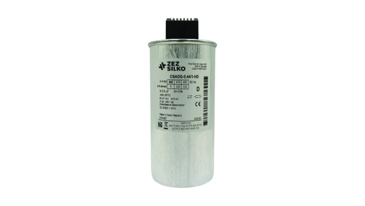 Kondensator 0,75kvar 440V Cn=3x4,11µF In=3x0,99A