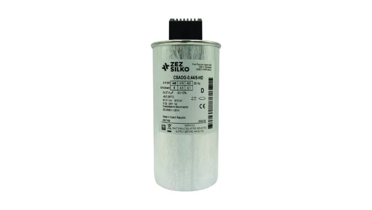 Kondensator 5kvar 440V Cn=3x27,40µF In=3x6,57A