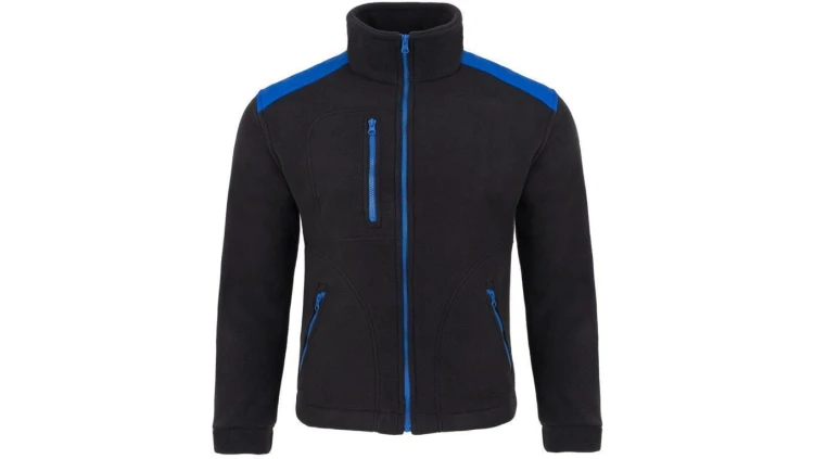 POLAR BHP bluza polarowa CIEPŁA CZARNO-NIEBIESKA Rozmiar 4XL