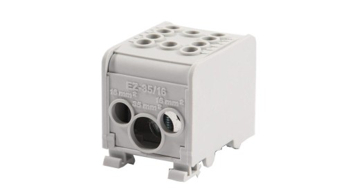 Blok dystrybucyjny DTB 35+2×16 - Szary