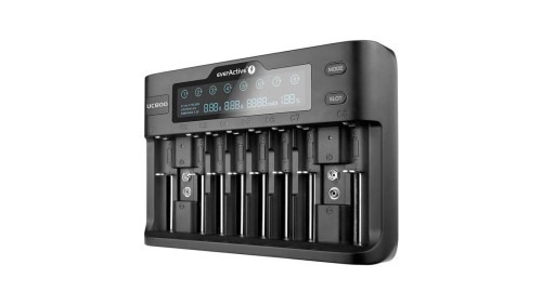 EVERACTIVE ŁADOWARKA DO AKUMULATORÓW CYLINDRYCZNYCH LI-ION ORAZ NI-MH UC800