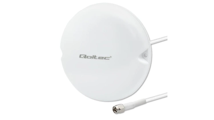 Qoltec Antena 5G LTE sufitowa 5dBi 50W Wewnętrzna