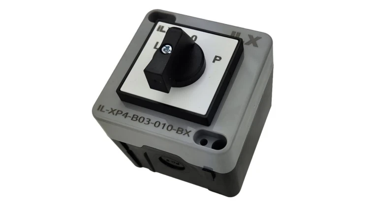 ŁĄCZNIK KRZYWKOWY 10A LEWO PRAWO 3F W OBUDOWIE IP65 L-0-P
