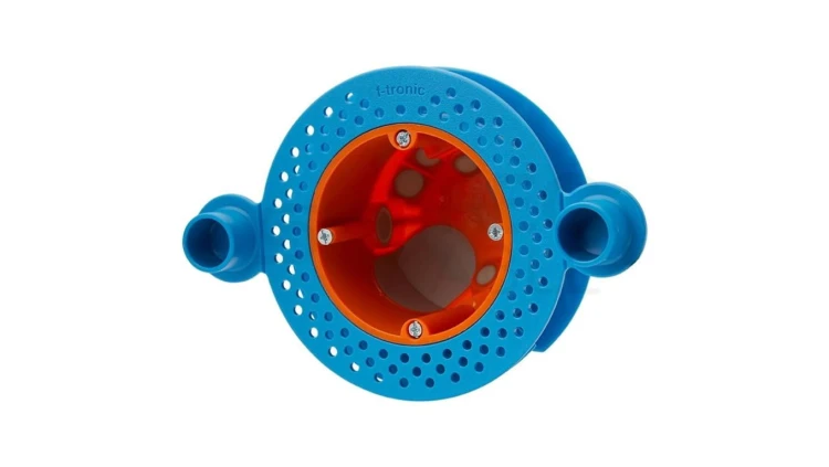 Zestaw pierścień mocujący instalacyjny do puszki elewacji podtynkowej fi:74mm gł.40mm + 5x puszka p/t E3700 F-TRONIC
