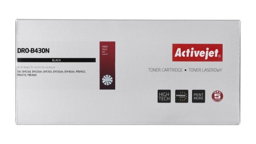 Bęben Activejet DRO-B430N (zamiennik OKI 43979002 Supreme 25000, czarny)