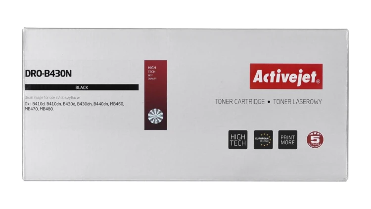 Bęben Activejet DRO-B430N (zamiennik OKI 43979002 Supreme 25000, czarny)