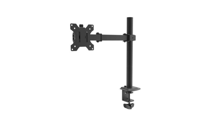 Uchwyt biurkowy do monitora AK-MB-01 ramię 10kg VESA 75x75mm / 100x100mm 15-32