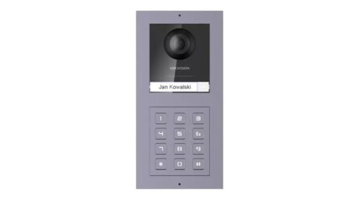 Panel bramowy modułowy Hikvision kamera + szyfrator