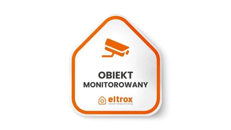 Tabliczka PCV Obiekt Monitorowany Eltrox