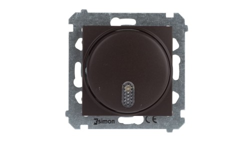 Simon 54 Dzwonek elektroniczny 8–12 V brąz mat DDT1.01/46