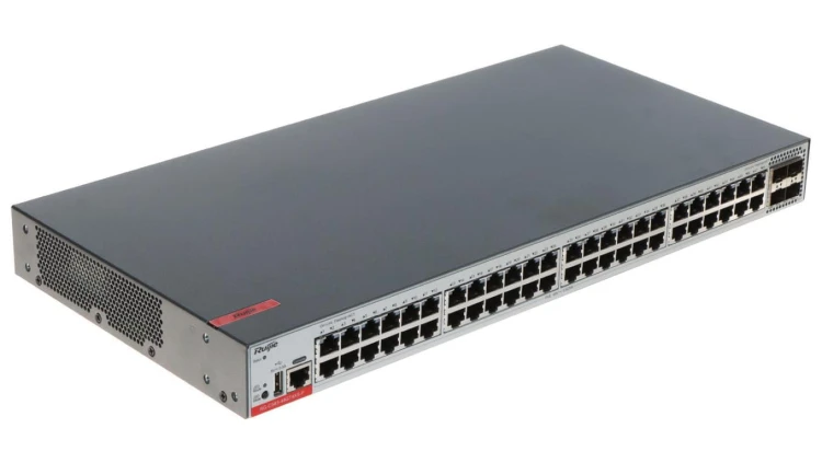 Switch PoE Rack 19” RG-CS83-48GT4XS-P 48xGigabit PoE 4xSFP 10Gb 1xUSB