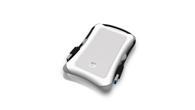 Dysk zewnętrzny Silicon Power Armor A30 1TB 2.5iquot USB 3.2 5400 obr/min White