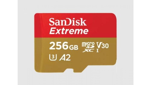 SANDISK EXTREME microSDXC 256 GB 190/130 MB/s A2