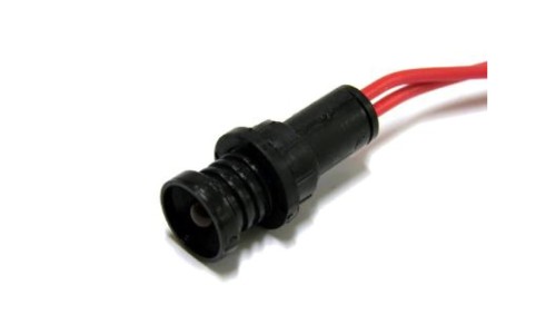 Lampka LED czerwona 230V AC/DC (klosz 5mm)