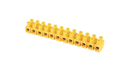 Złączka wielotorowa 16mm2 TLZ-16N 12-tor. żółty A12-24N1