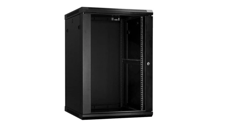 Szafa RACK TELCOLINE 15U/19 cali, 600x450 mm, czarna