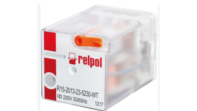 R15-3P-230VAC Przekaźnik: elektromagnetyczny 3PDT Ucewki: 230VAC 10A/250VAC