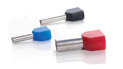 TULEJKA IZOLOWANA PODWÓJNA 16mm2 DUID-2x16,0-14NB NIEBIESKI (50szt.)