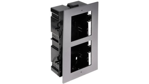 Ramka z puszką do montażu podtynkowego 2-modułowa HIKVISION DS-KD-ACF2/Plastic