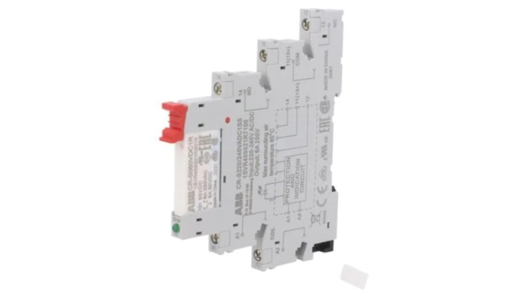 CR-S230VADC1CRS Przekaźnik interfejsowy, SPDT, Napięcie Cewki: 230VAC,230VDC, CR-S