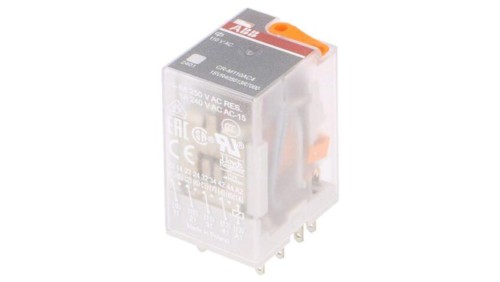 CR-M110AC4 Przekaźnik elektromagnetyczny, 4PDT, Napięcie Cewki: 110VAC, max.250VDC