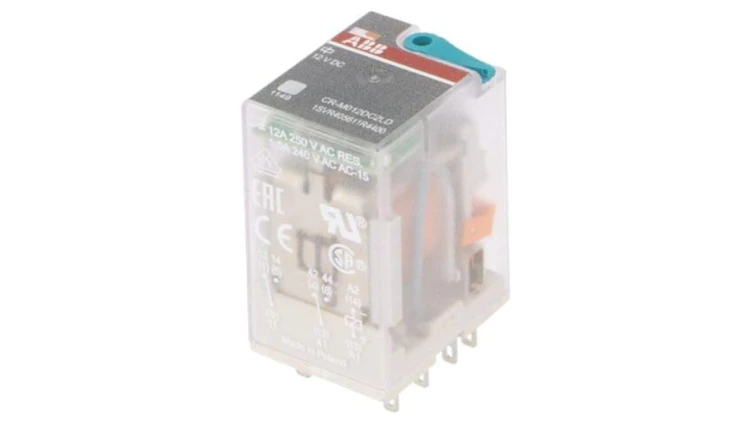 CR-M012DC2LD Przekaźnik elektromagnetyczny, DPDT, Napięcie Cewki: 12VDC, max.250VAC