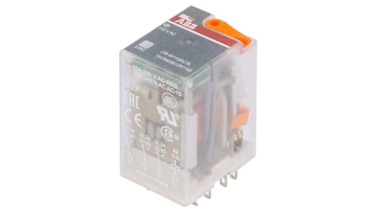 CR-M110AC3L Przekaźnik elektromagnetyczny, 3PDT, Napięcie Cewki: 110VAC, max.250VDC