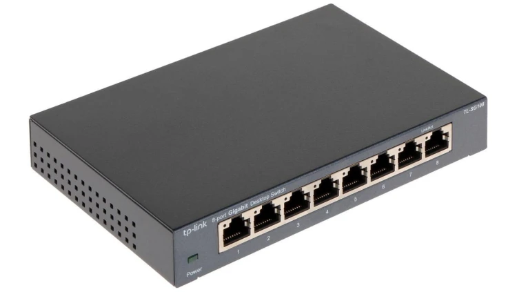 SWITCH TL-SG108 8-PORTOWY TP-LINK