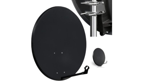 Czasza antena satelitarna 80cm ciemna (COR-800SAE-C)
