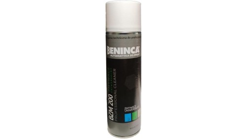 CHEMIA: Zmywacz uniwersalny Beninca BZM200 500ml do bram/automatyki/napędów