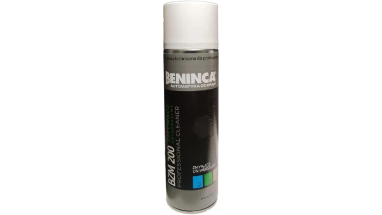 CHEMIA: Zmywacz uniwersalny Beninca BZM200 500ml do bram/automatyki/napędów
