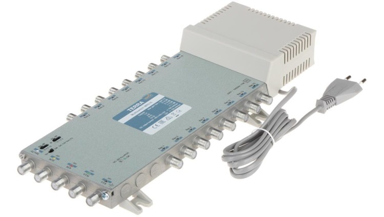 MULTISWITCH MR-516 5 WEJŚĆ/16 WYJŚĆ TERRA