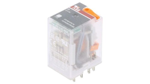 CR-M012AC4L Przekaźnik elektromagnetyczny, 4PDT, Napięcie Cewki: 12VAC, max.250VDC