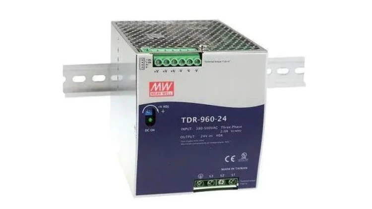 Zasilacz na szynę DIN 3-fazowy 960W 24V 40A TDR-960-24