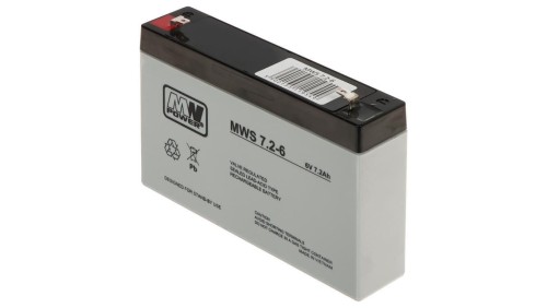 AKUMULATOR 6V/7.2AH-MWS MW Power