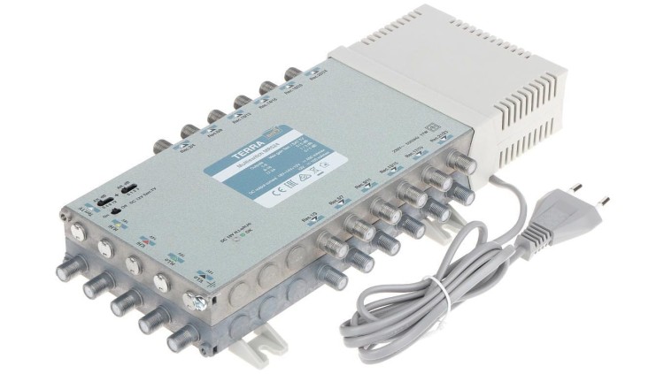 MULTISWITCH MR-524 5 WEJŚĆ/24 WYJŚCIA TERRA