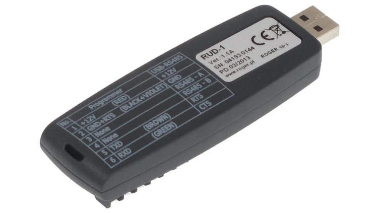 INTERFEJS KOMUNIKACYJNY RUD-1 RS-485