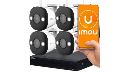 Zestaw do monitoringu wifi IMOU Wi-Fi KIT- Pro KIT/NVR1104HS-W-S2/4-F22FE