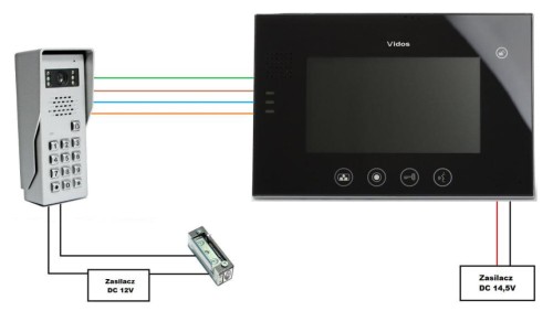 Wideodomofon VIDOS M670B / S50D
