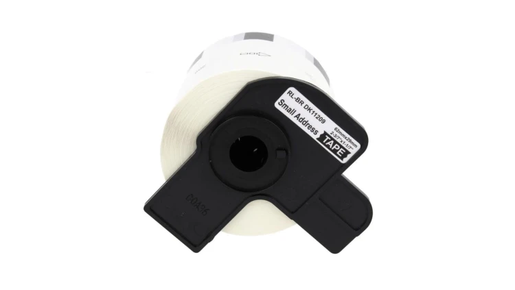 Taśma DK11209 do drukarki Brother QL 62mm x 29mm biała taśma czarny nadruk